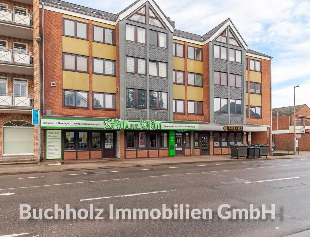 Immobilienangebot - Buchholz in der Nordheide - Alle - Buchholz, Kapitalanlage oder Selbstnutzung, Wohnen mitten im Geschehen, mit PkW-Außenstellplatz