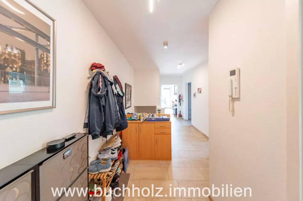 Immobilienangebot - Buchholz - Alle - Buchholz - Maisonettewohnung mit Blick ins Grüne, 2 Pkw-Stellplätze, 2 Balkone und eine Terrasse