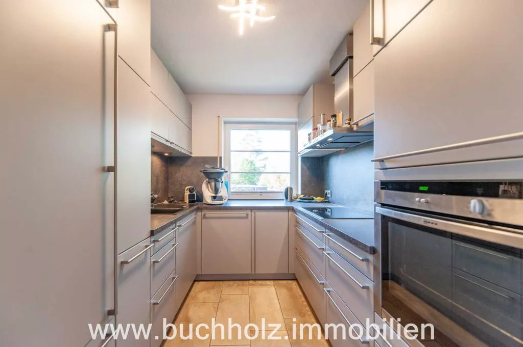 Immobilienangebot - Buchholz - Alle - Buchholz - Maisonettewohnung mit Blick ins Grüne, 2 Pkw-Stellplätze, 2 Balkone und eine Terrasse