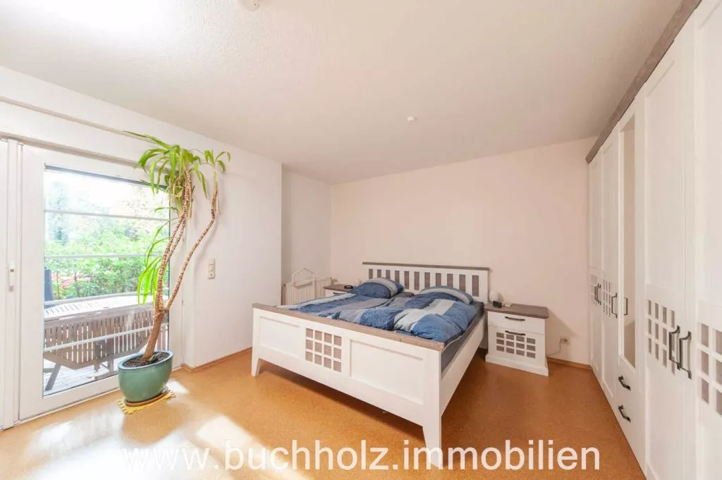 Immobilienangebot - Buchholz - Alle - Buchholz - Maisonettewohnung mit Blick ins Grüne, 2 Pkw-Stellplätze, 2 Balkone und eine Terrasse