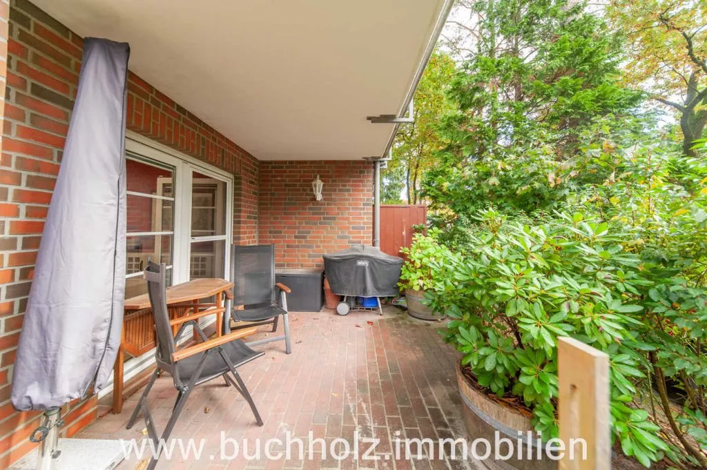Immobilienangebot - Buchholz - Alle - Buchholz - Maisonettewohnung mit Blick ins Grüne, 2 Pkw-Stellplätze, 2 Balkone und eine Terrasse