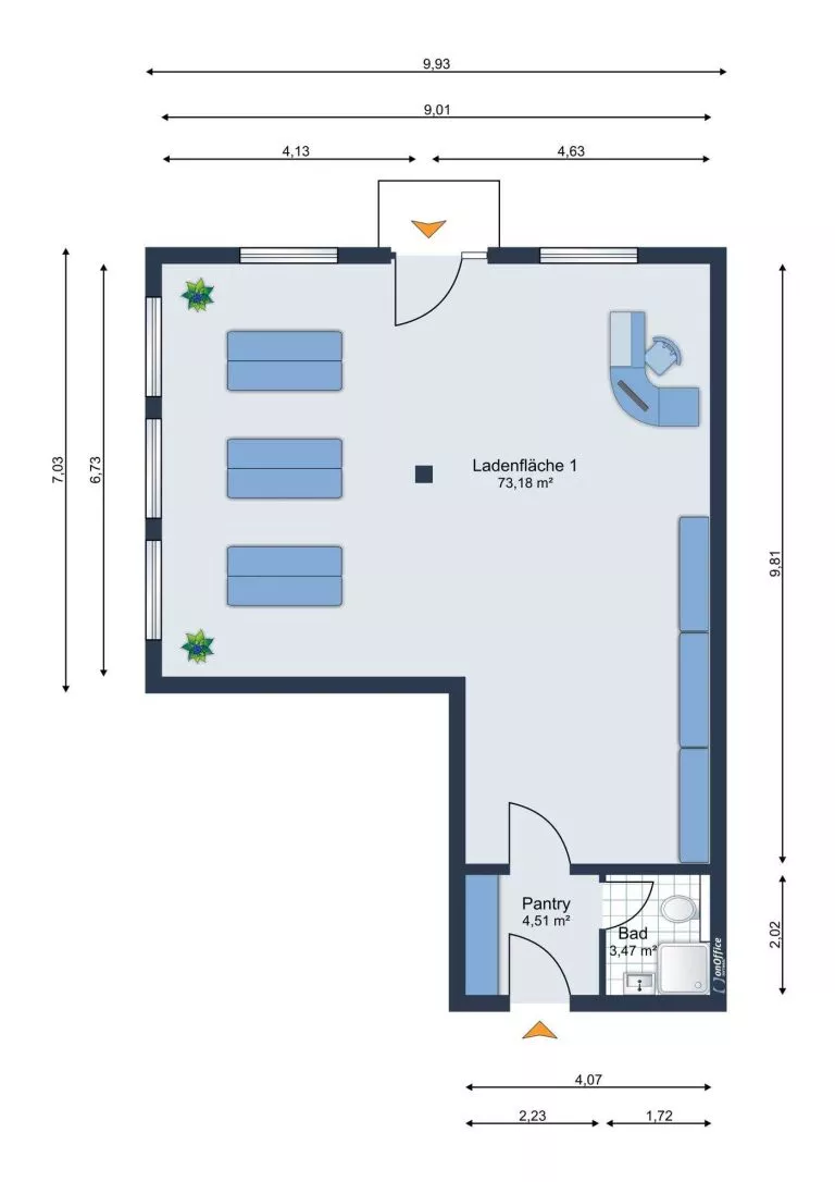 Immobilienangebot - Jesteburg - Alle - Schickes Ladengeschäft in kleinem Wohn- und  Geschäftshaus im Herzen von Jesteburg