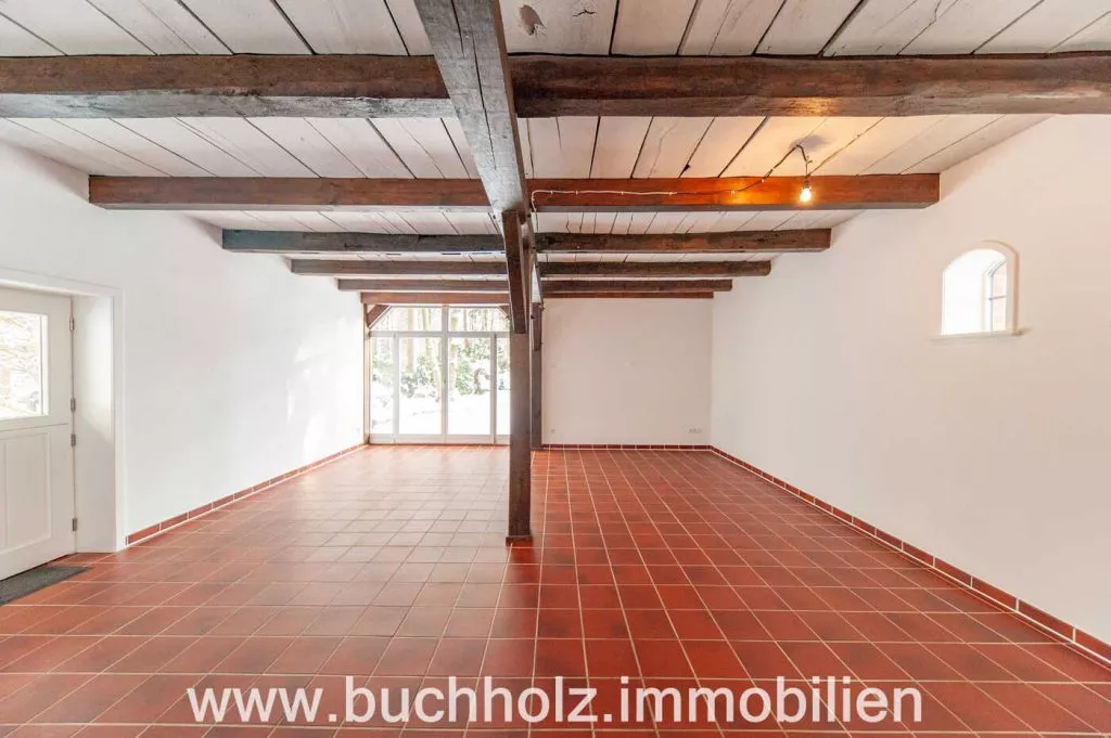 Immobilienangebot - Undeloh / Wesel - Alle - Undeloh/OT Wesel – reetgedeckter Fachwerktraum, naturnahes Leben vor der Metropole Hamburgs