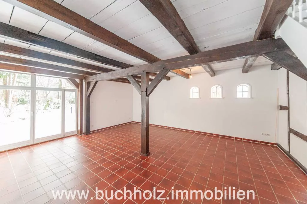 Immobilienangebot - Undeloh / Wesel - Alle - Undeloh/OT Wesel – reetgedeckter Fachwerktraum, naturnahes Leben vor der Metropole Hamburgs