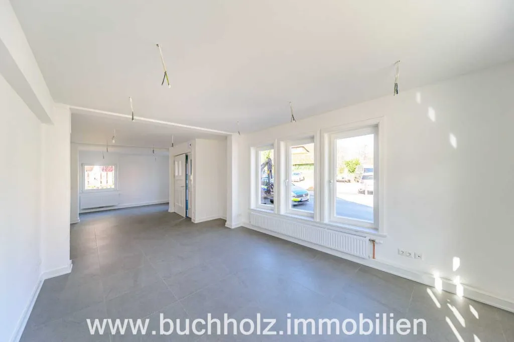 Immobilienangebot - Jesteburg - Alle - Saniert und modernisiert, Wohn- und Geschäftshaus, Ladenlokal im Herzen von Jesteburg