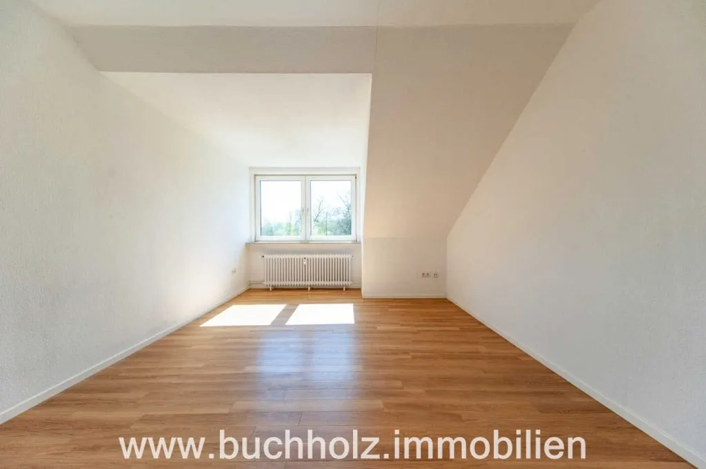 Immobilienangebot - Buchholz - Alle - Buchholz - 2-Zimmer - Dachgeschoss - im Grünen gelegen