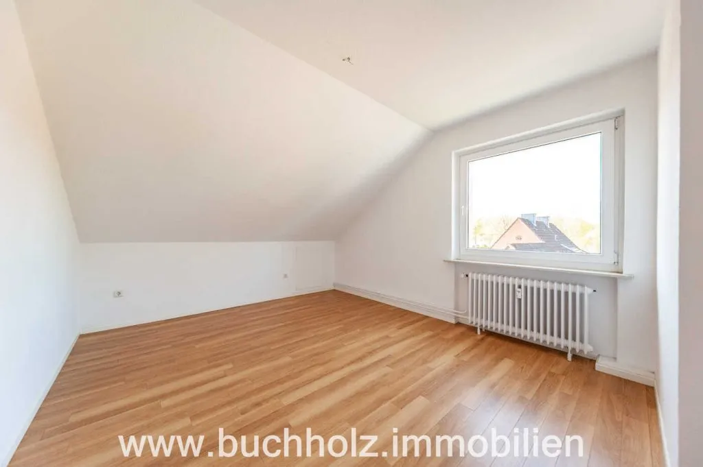 Immobilienangebot - Buchholz - Alle - Buchholz - 2-Zimmer - Dachgeschoss - im Grünen gelegen