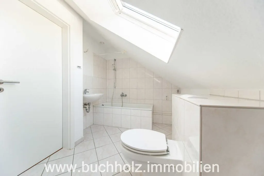 Immobilienangebot - Buchholz - Alle - Buchholz - 2-Zimmer - Dachgeschoss - im Grünen gelegen