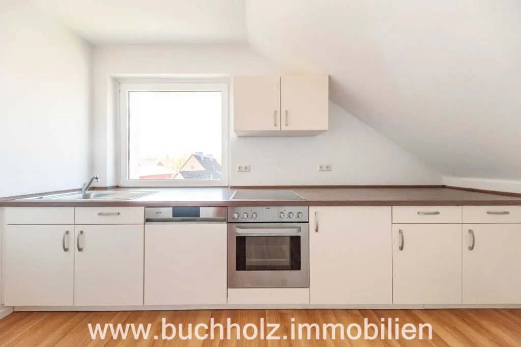 Immobilienangebot - Buchholz - Alle - Buchholz - 2-Zimmer - Dachgeschoss - im Grünen gelegen